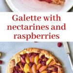 nectarine galette