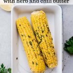oven-roasted corn on a cob pin