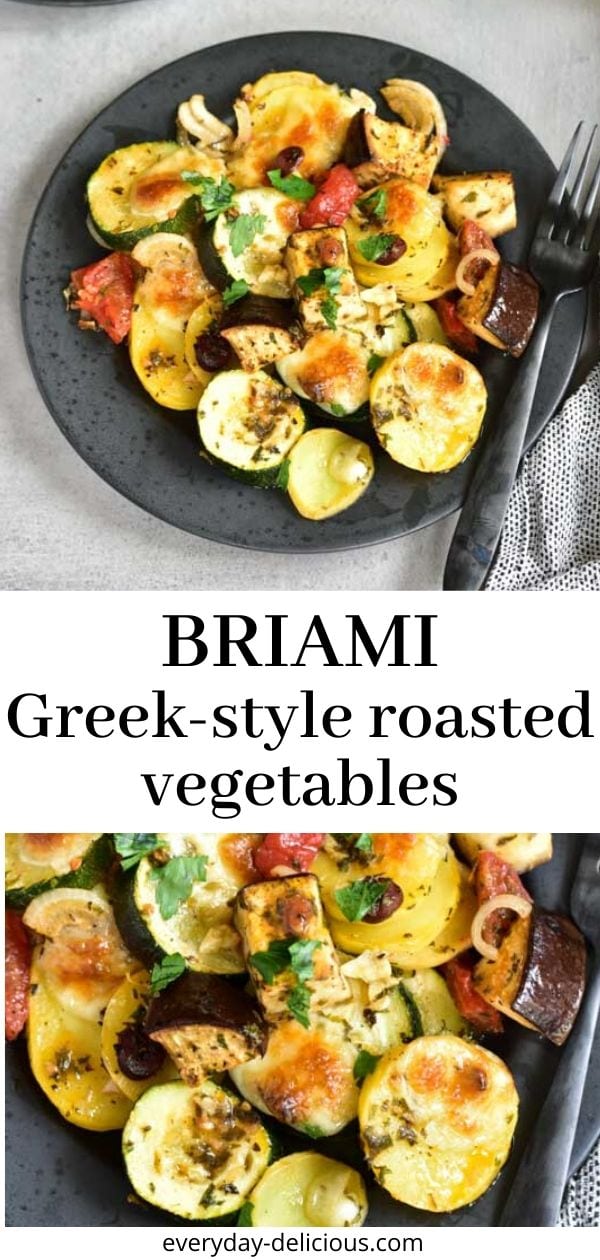 Briami Greekstyle roasted vegetables Everyday Delicious