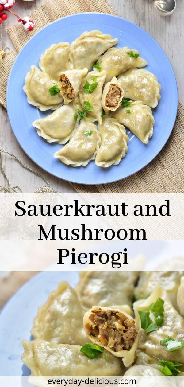 Sauerkraut and mushroom pierogi recipe Everyday Delicious