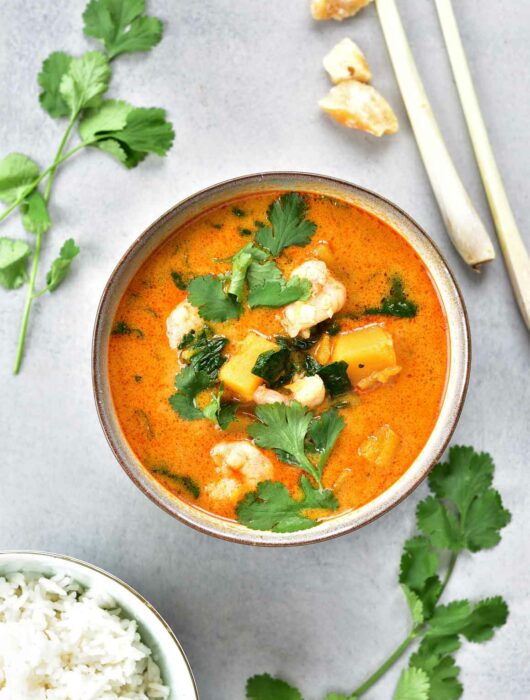 Thai red curry