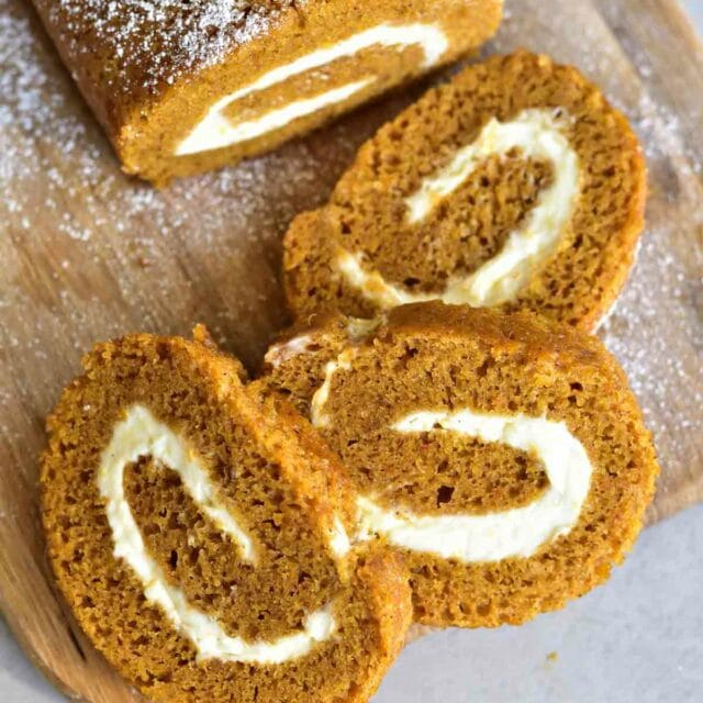 How to make pumpkin roll Pumpkin roll with orange cream cheese recipe