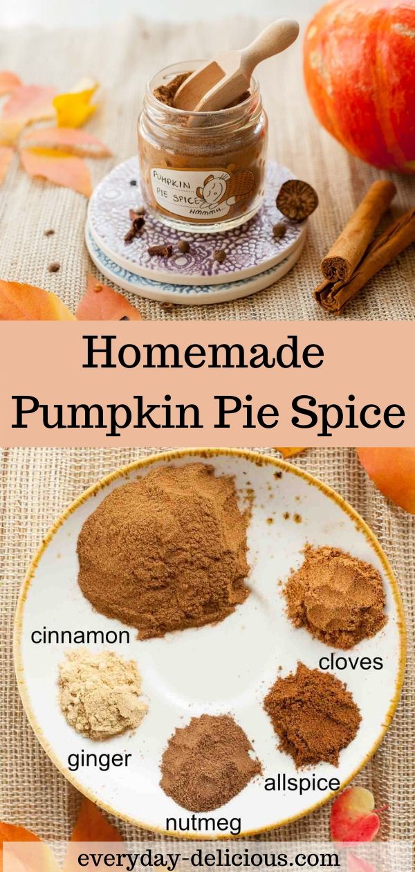 Pumpkin Pie Spice Recipe (only 5 ingredients!) + how to use it