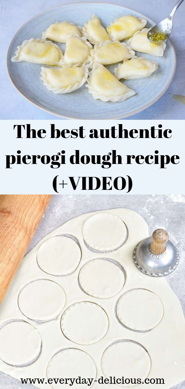 The best pierogi dough recipe + how to make perfect pierogi (+VIDEO!)