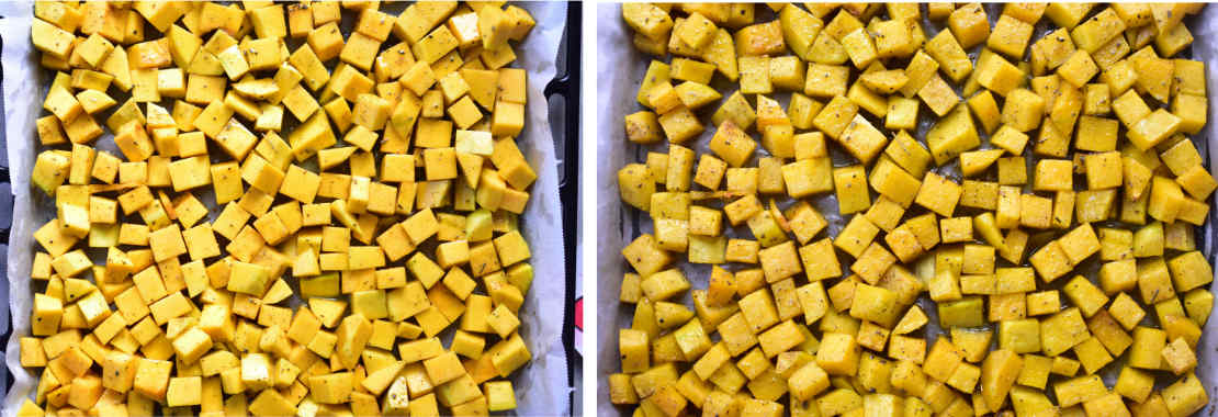 roasted squash preparation steps