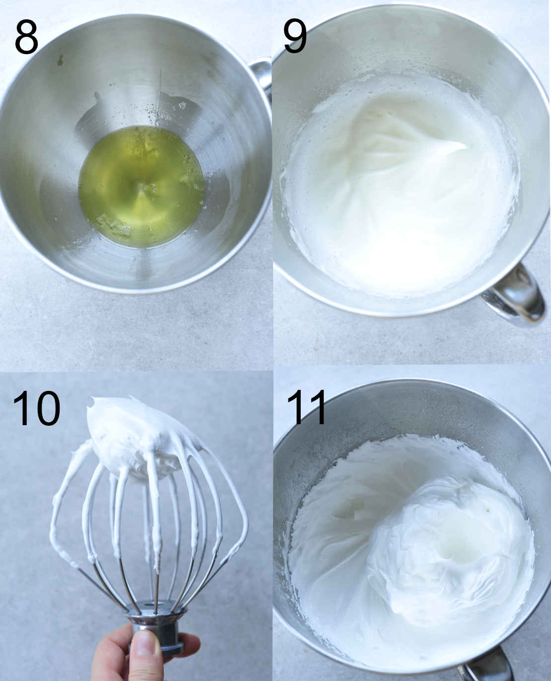 meringue preparation steps