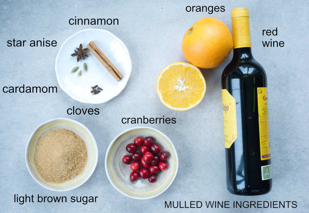 mulled wine ingredients
