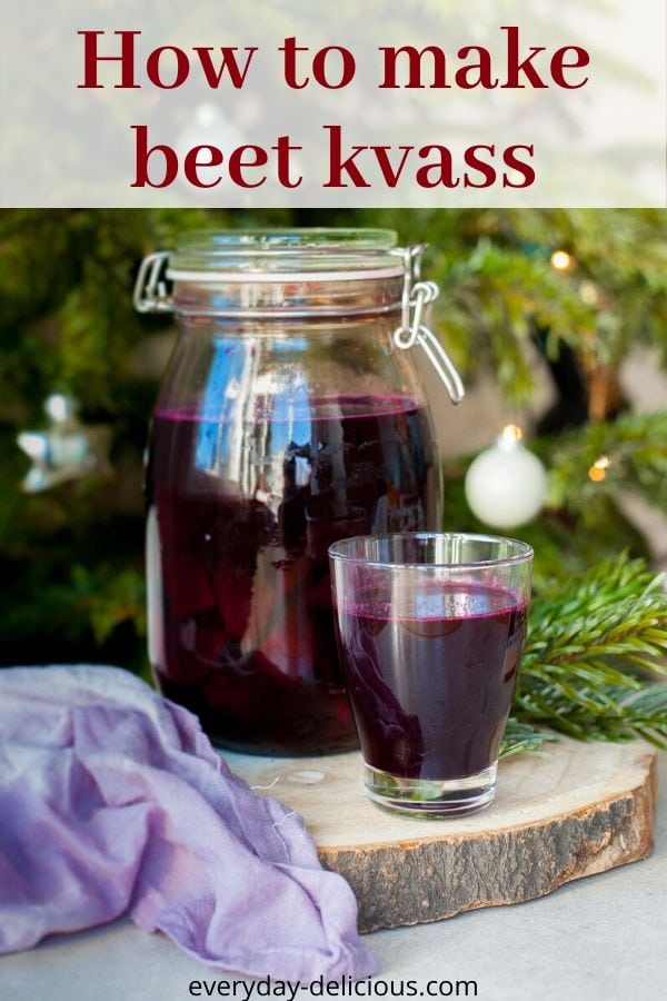 Beet Kvass (Video) Everyday Delicious