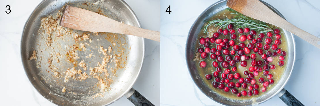 Cranberry balsamic chicken preparation steps