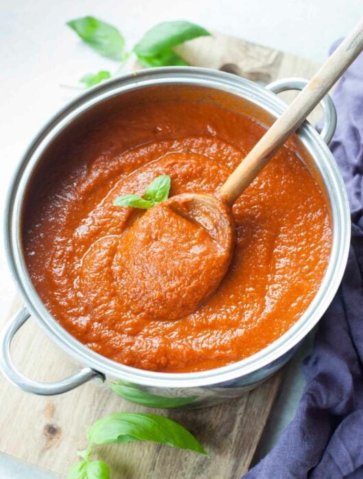 meatless tomato sauce