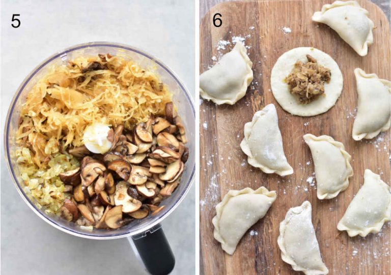 Sauerkraut and mushroom pierogi recipe Everyday Delicious