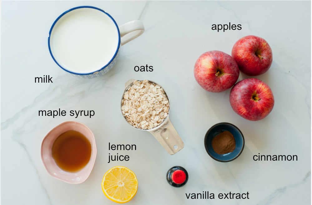 apple oatmeal ingredients