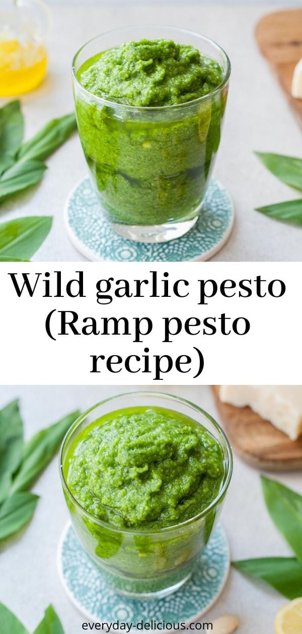 Wild Ramp Pesto Wild Garlic Pesto (Ramp Pesto) - Everyday Delicious
