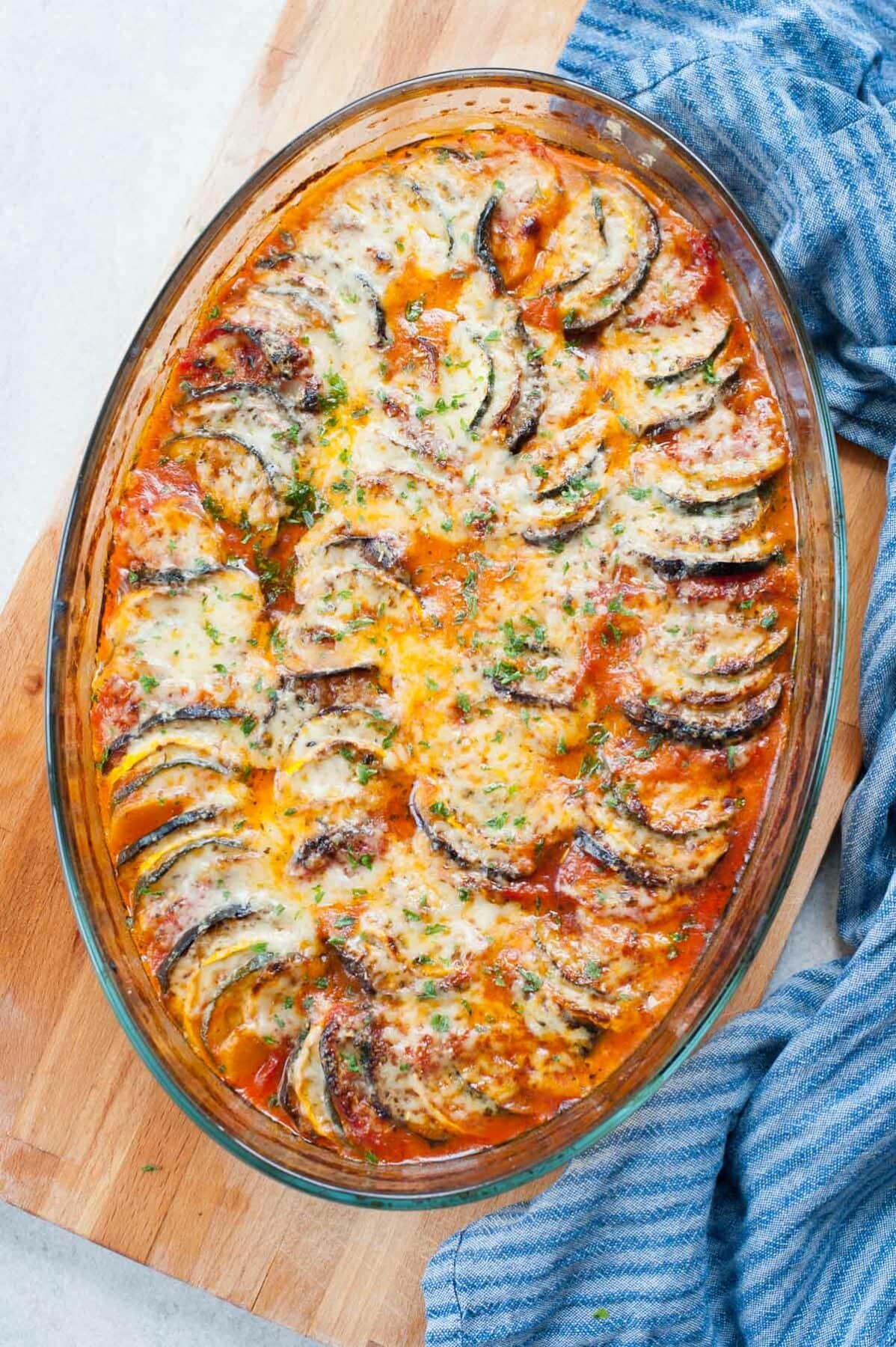 Baked Ratatouille Tian - food to glow