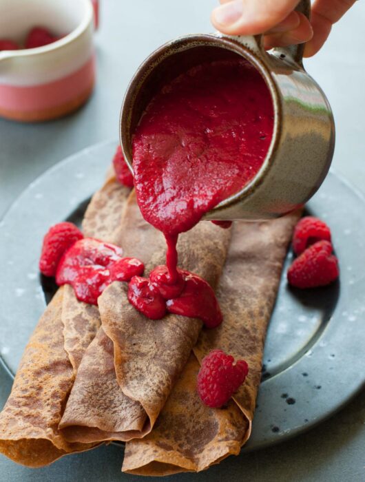 chocolate crepes