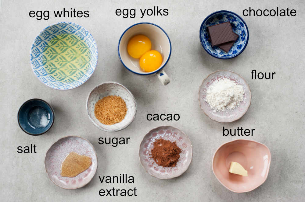 ingredients needed for chocolate omelet