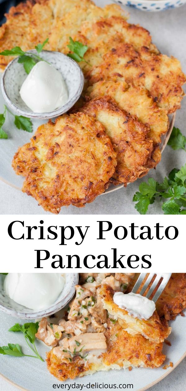 Polish Potato Pancakes (placki ziemniaczane) Everyday Delicious