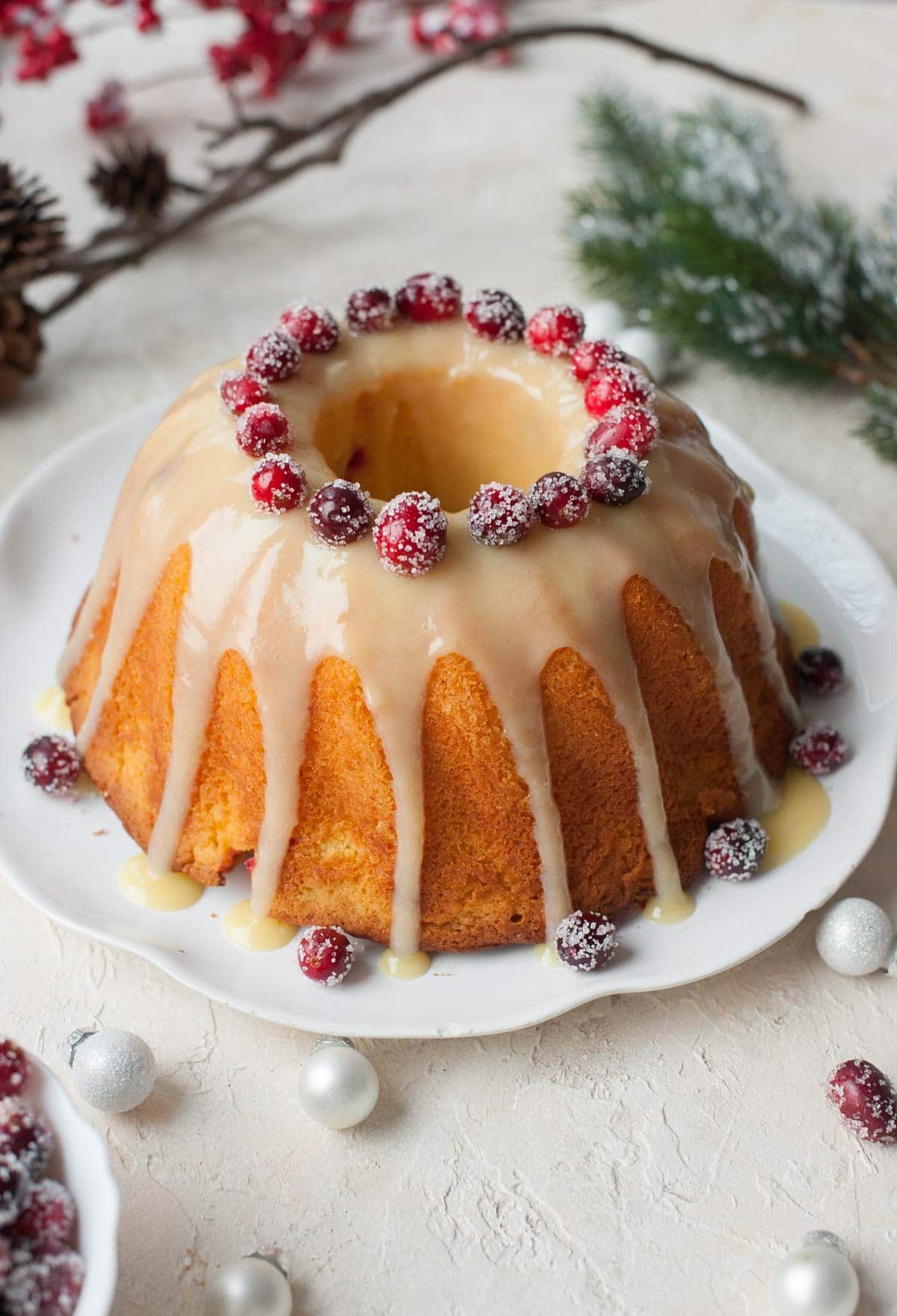 Cranberry Orange Bundt Cake Everyday Delicious
