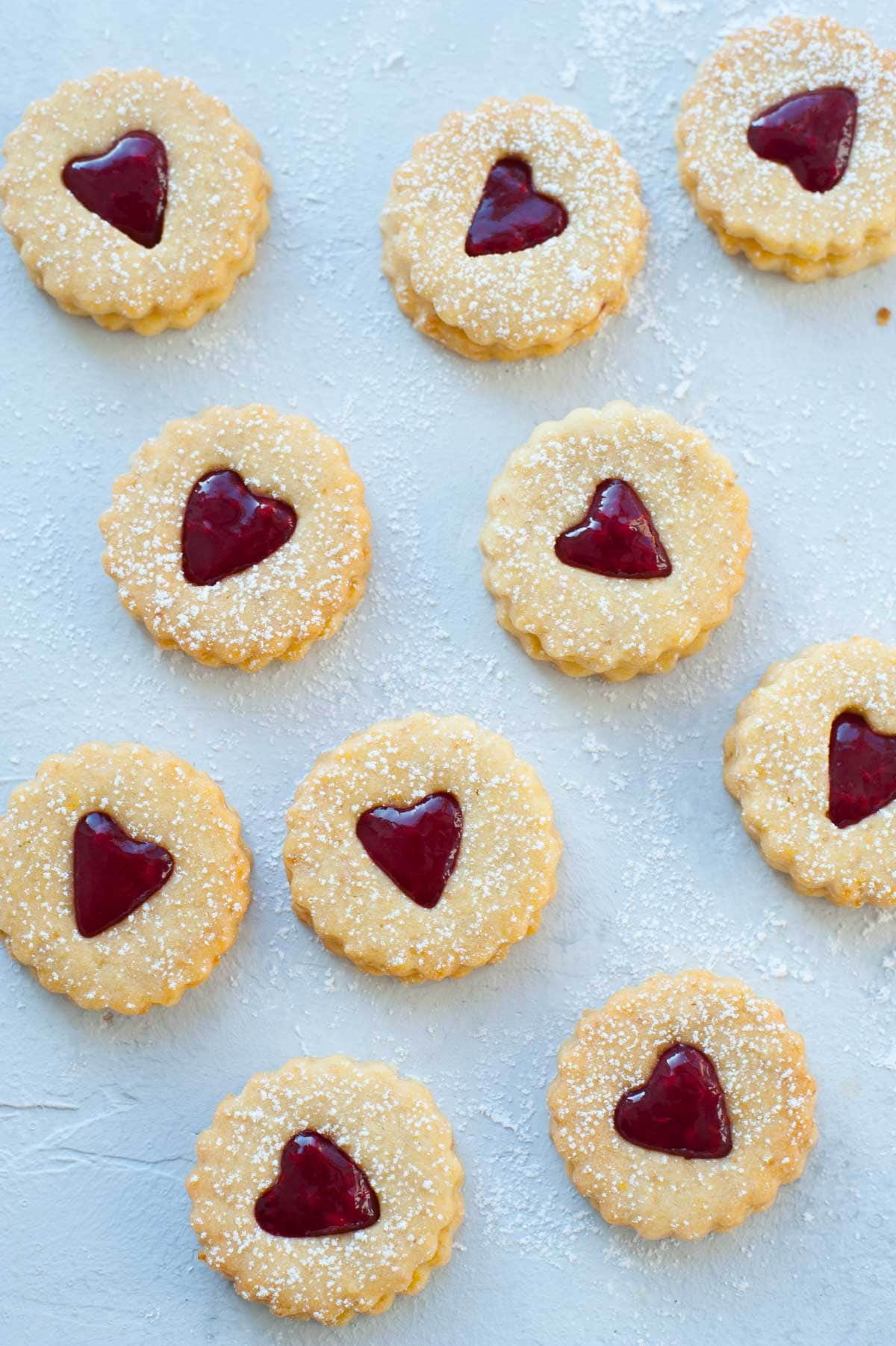 Linzer cookies month