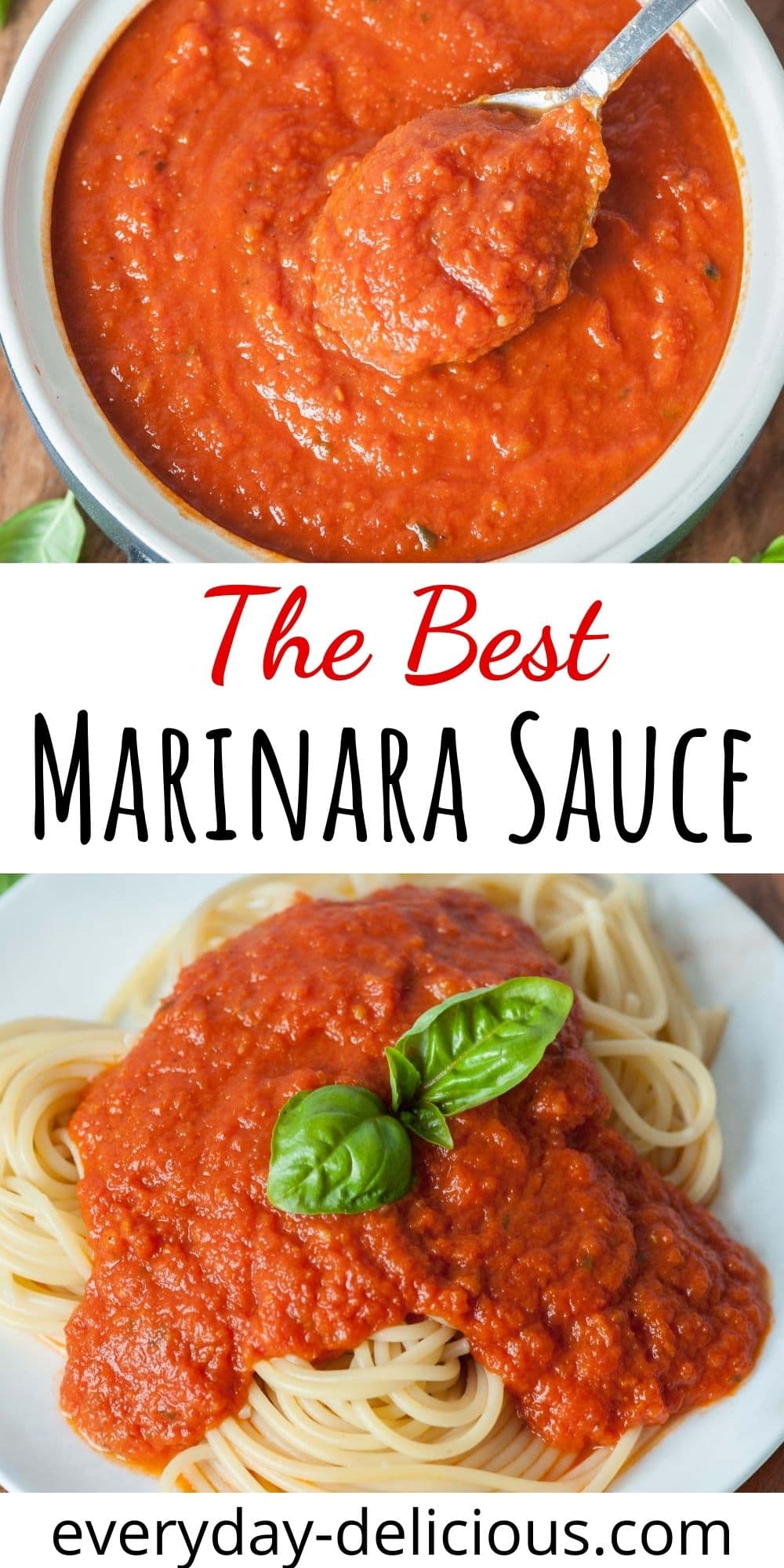 Marinara Sauce Recipe (quick & easy!) Everyday Delicious