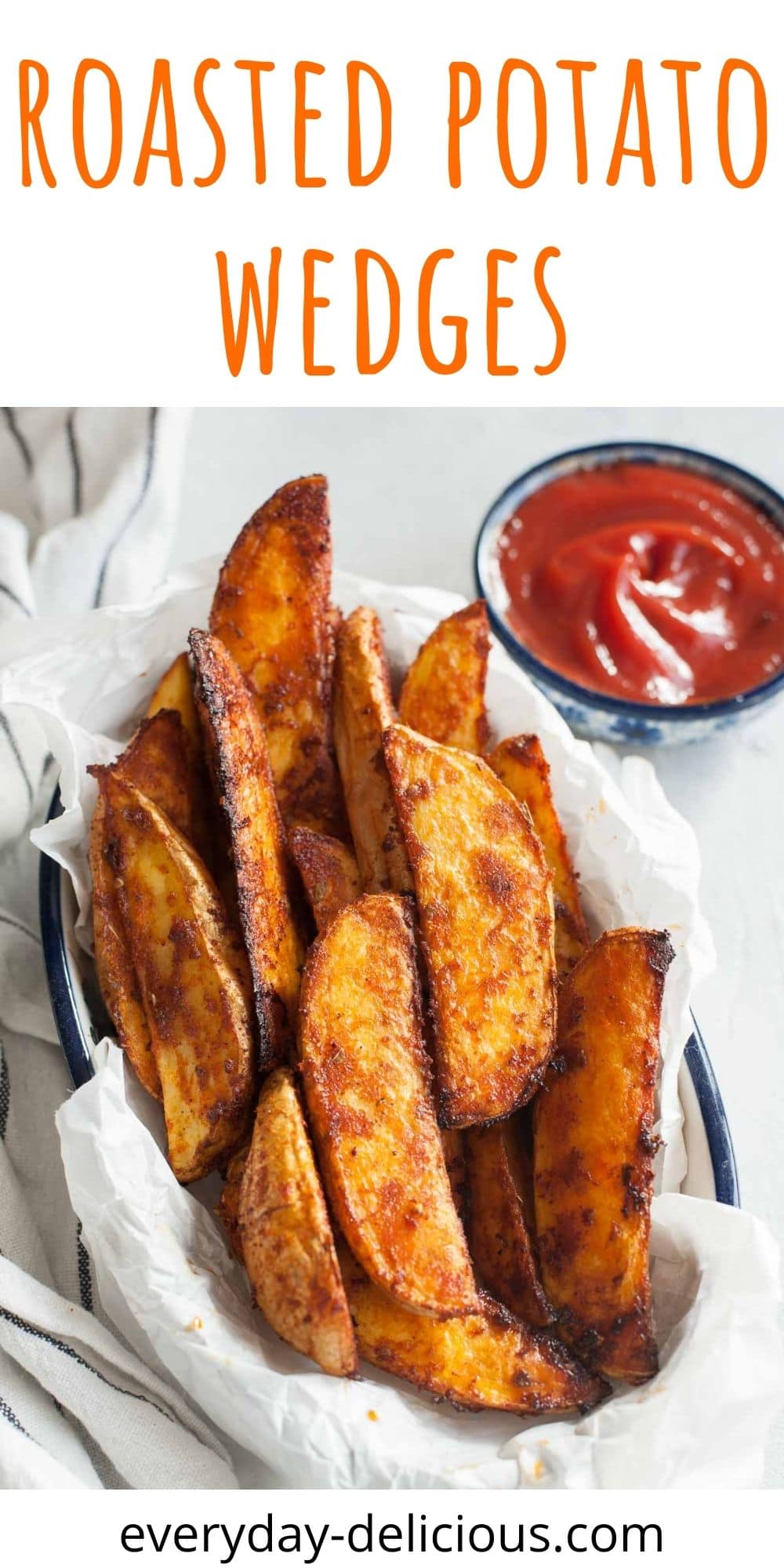 The Best Roasted Potato Wedges (2 ways!) video Everyday Delicious