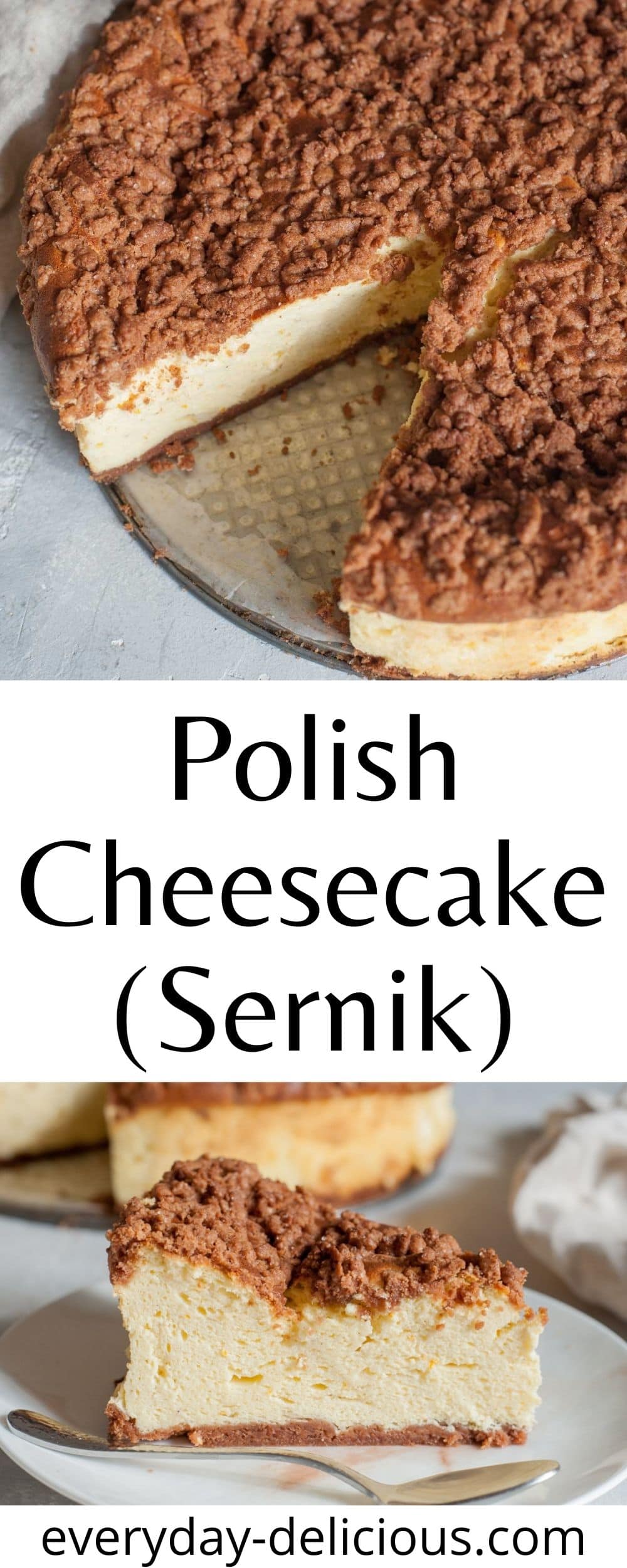 Sernik Polish Cheesecake Recipe Everyday Delicious