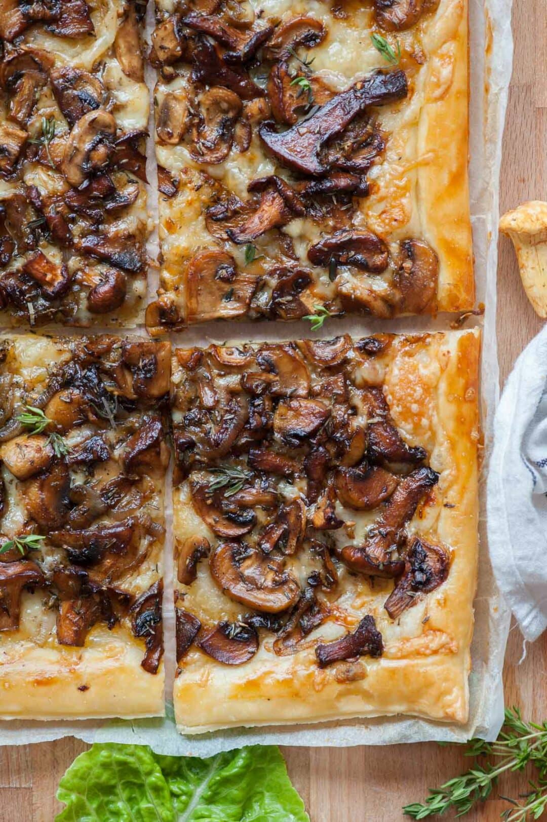 Mushroom Tart Everyday Delicious