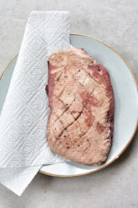Slow-roasted duck breast with plum sauce - tender and juicy - Maine Cook