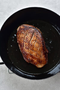 Slow-roasted duck breast with plum sauce - tender and juicy - Maine Cook