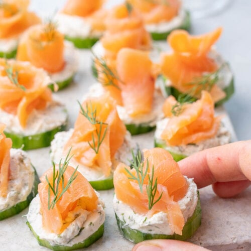 Smoked Salmon Appetizer - Everyday Delicious
