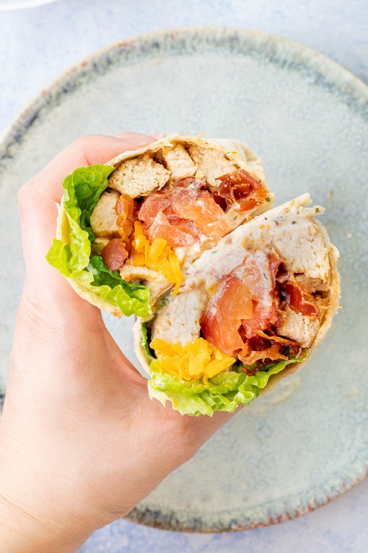 Chicken Ranch Wraps