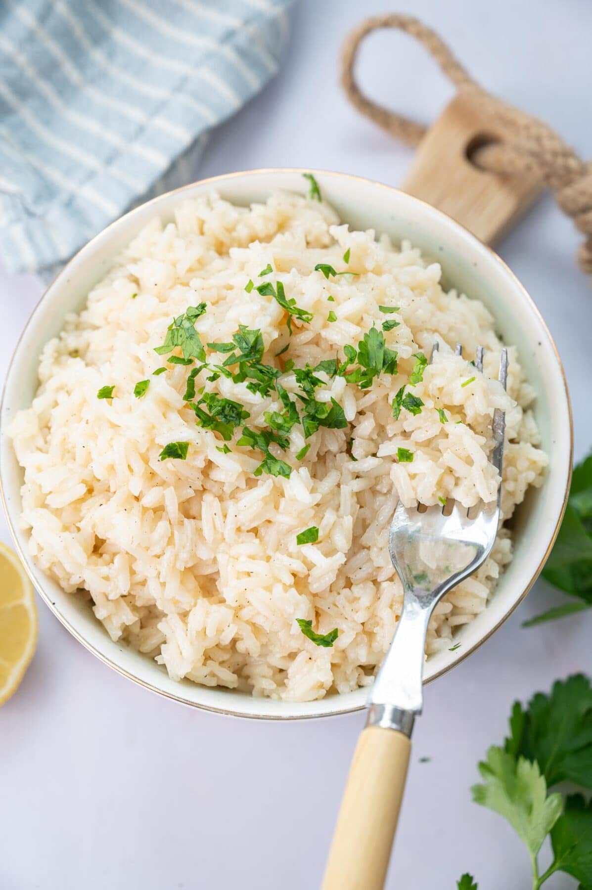 Garlic Butter Rice Everyday Delicious