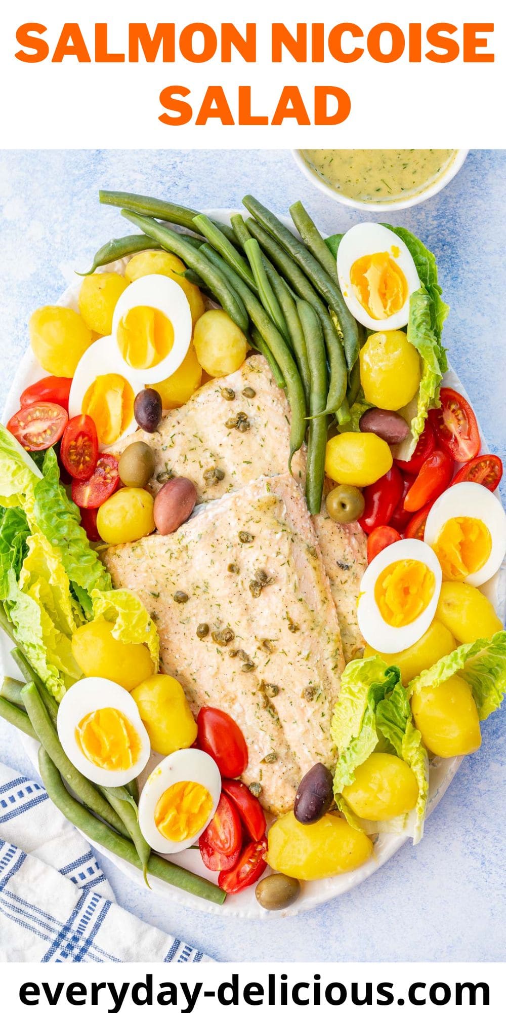 Salmon Niçoise Salad - Everyday Delicious
