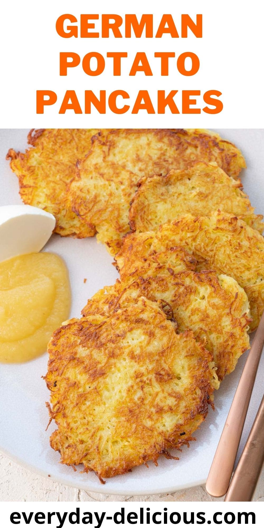 German Potato Pancakes (Kartoffelpuffer) Everyday Delicious