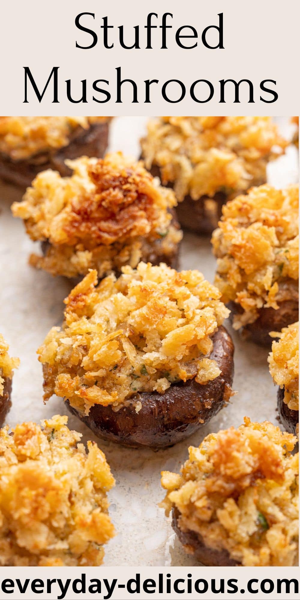 Stuffed Mushrooms - Everyday Delicious
