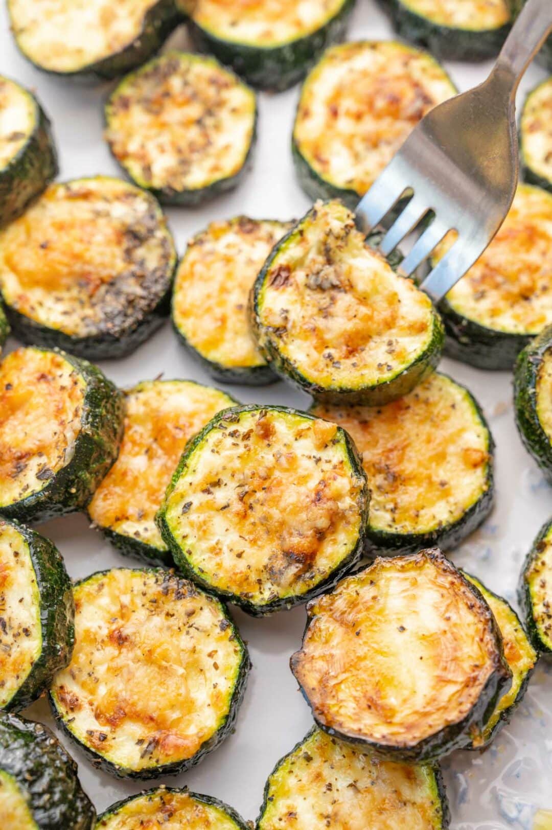 Baked Parmesan Zucchini - Everyday Delicious
