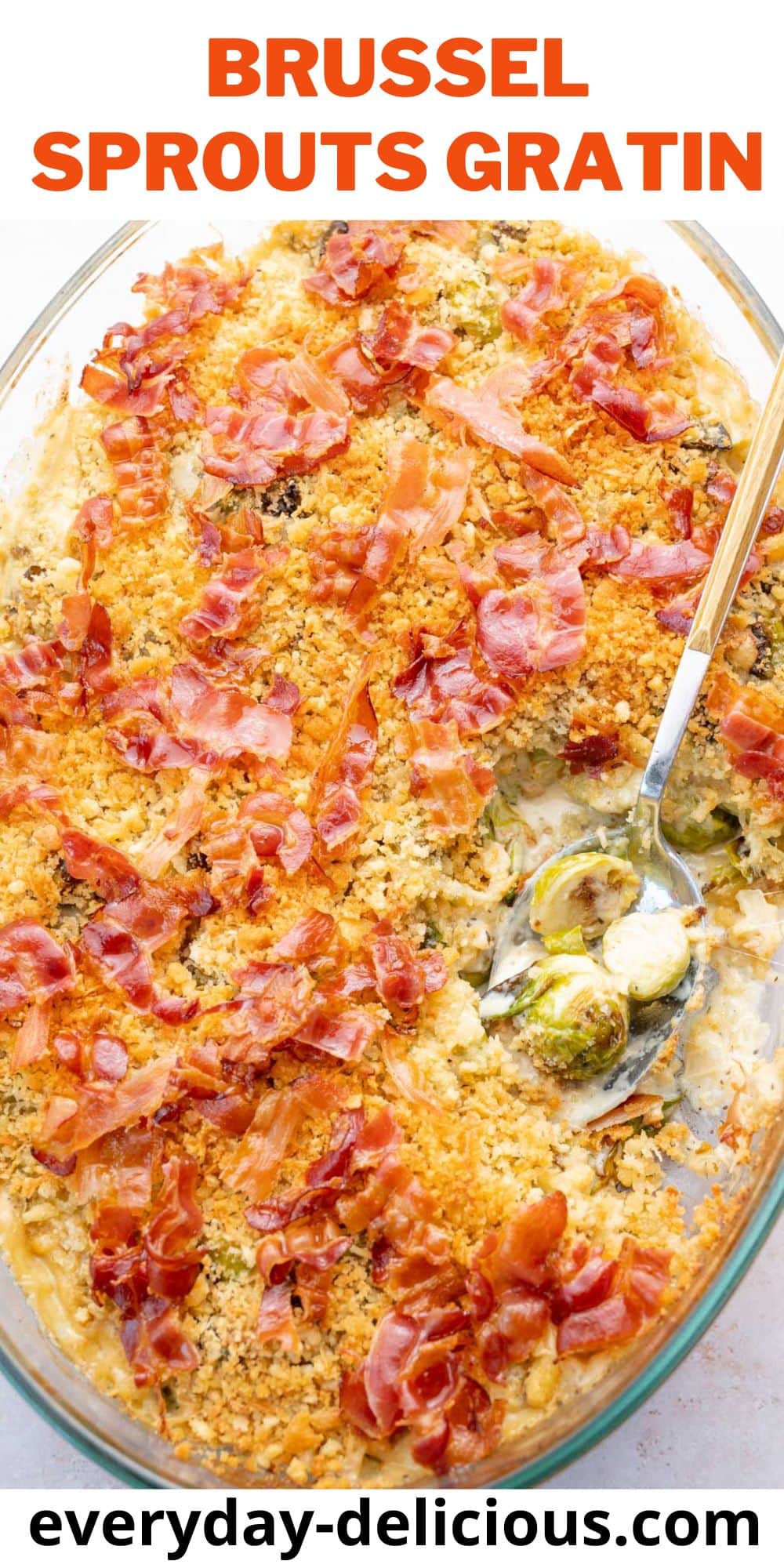 Brussel Sprouts Gratin Everyday Delicious