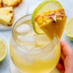 Pineapple vodka drink pineable image.