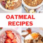 Oatmeal recipes pinnable image.