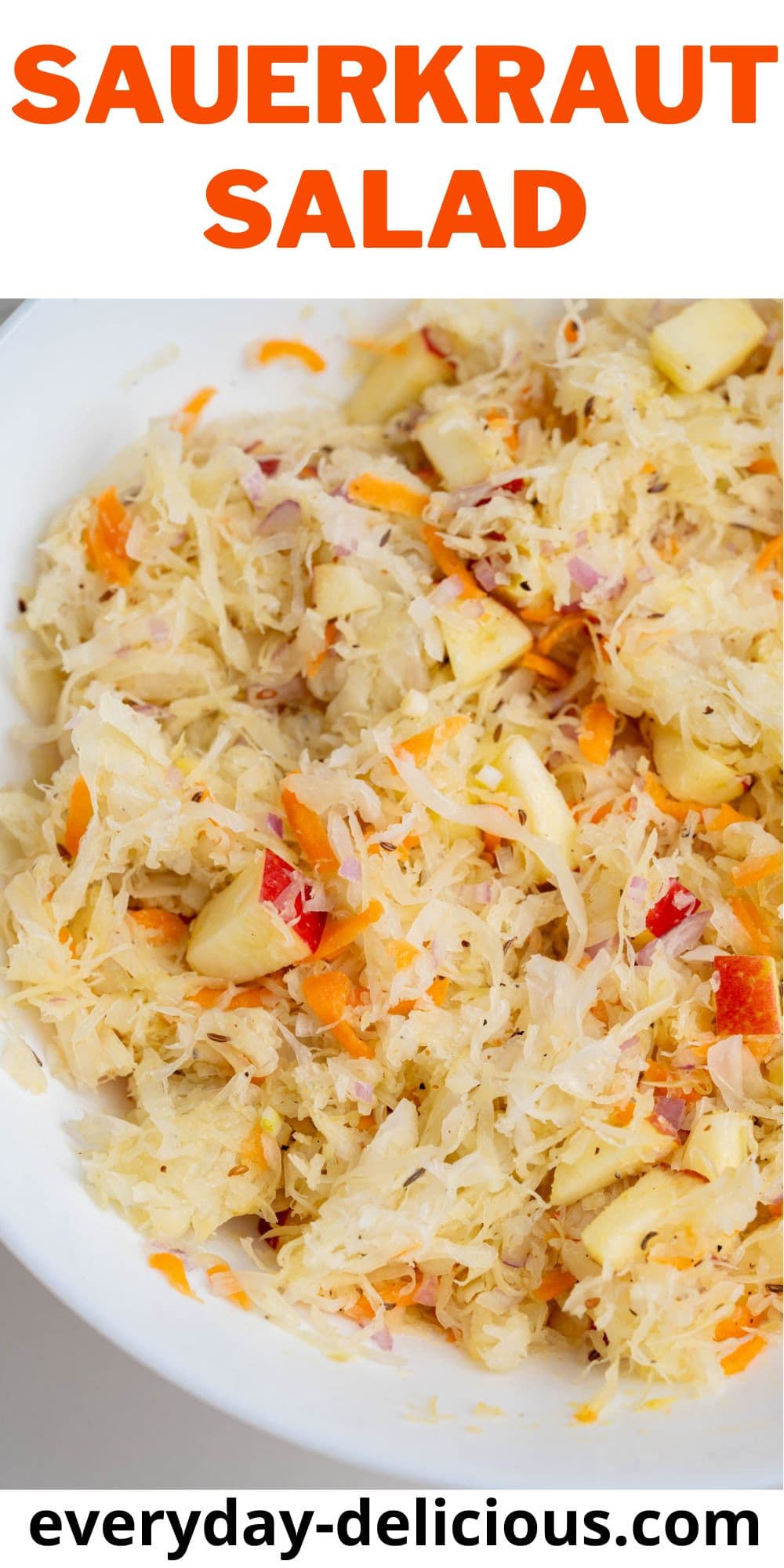 Sauerkraut Salad Everyday Delicious