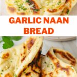 Garlic Naan pinnable image.